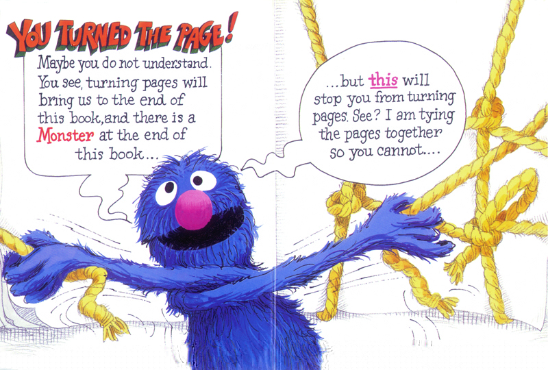 The Monster at the End of this Book (04),绘本,绘本故事,绘本阅读,故事书,童书,图画书,课外阅读